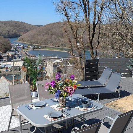 The Hillocks, Looe - Two Bedroom House With Fabulous Views Of Looe Town And Harbour エクステリア 写真