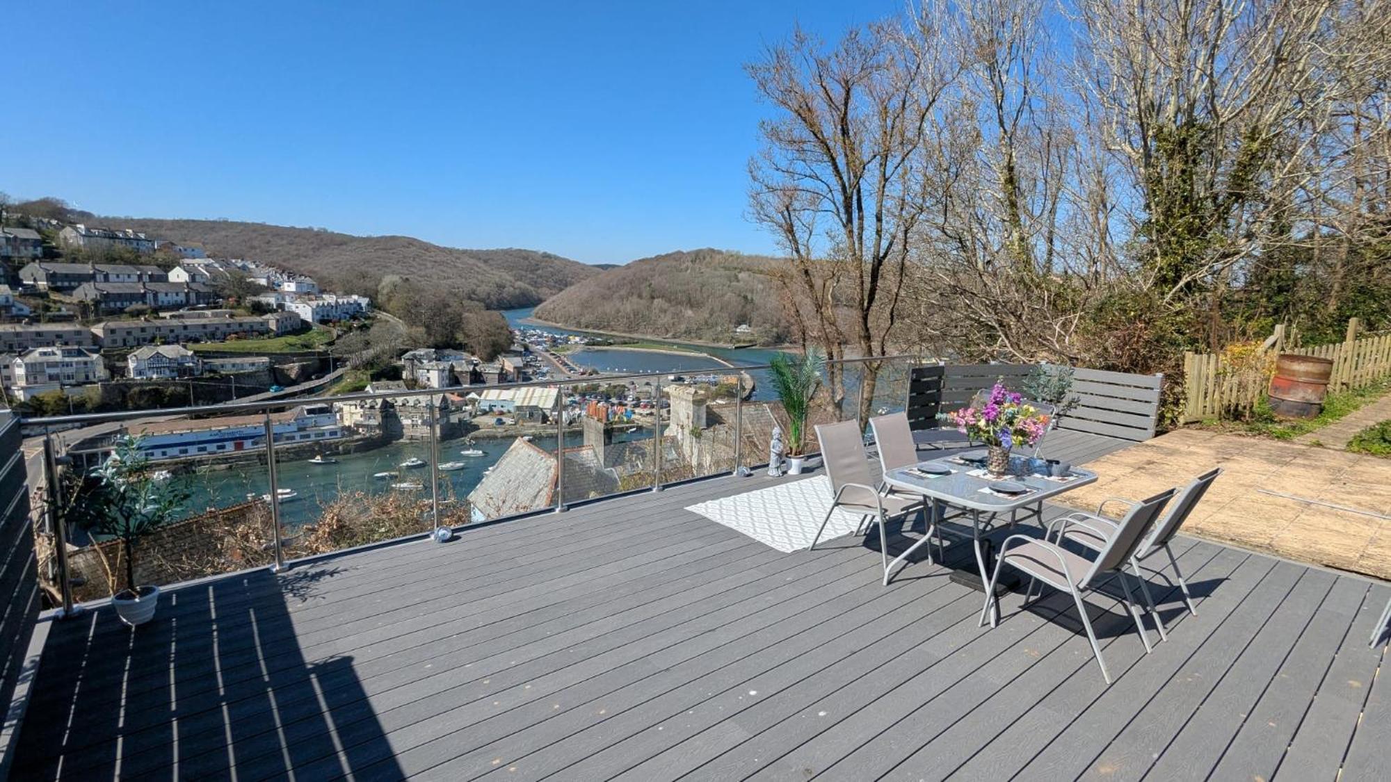 The Hillocks, Looe - Two Bedroom House With Fabulous Views Of Looe Town And Harbour エクステリア 写真